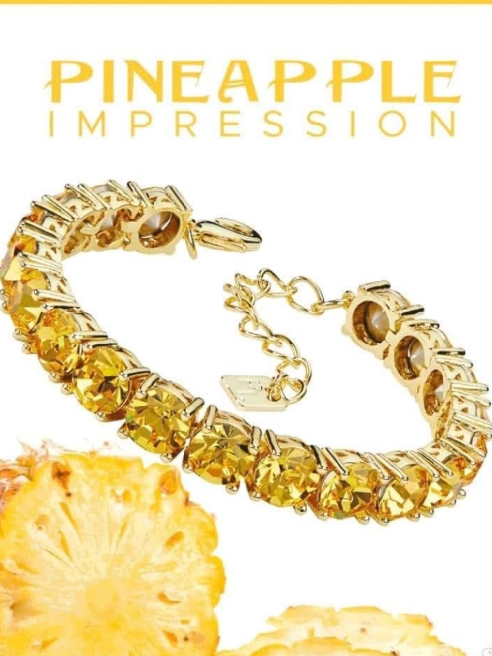 Park Lane Pineapple Impression Bracelet NWT